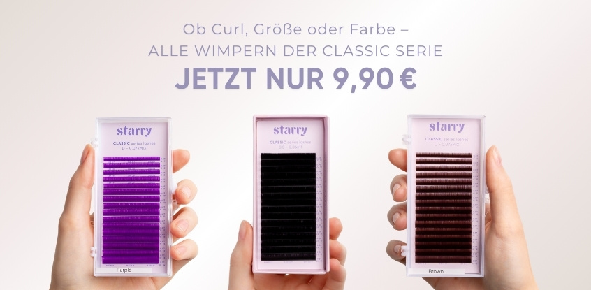 Alle Wimpern der Serie CLASSIC jetzt nur 9,90€