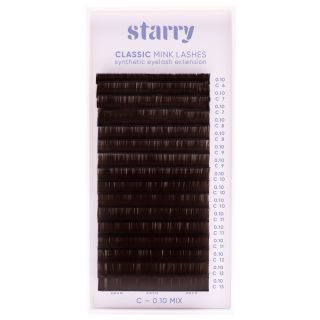 Dunkelbraune Wimpern M 0,07 MIX 7-14mm, Wimpern, Neue Produkte, Farbige und Braun 0,07