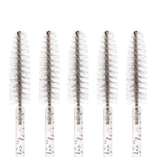 Wimpernbürste, Glitter Silber