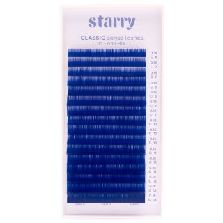 Blaue Wimpern C 0.15 MIX 6-13mm0 Starry Wimpern