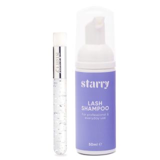 Wimpern Shampoo + Pinsel