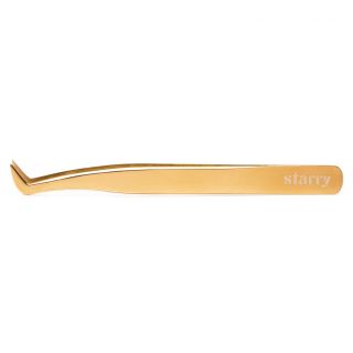 Light Gold Pinzette V4G12 Starry Wimpern