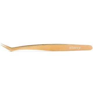 Light Gold Pinzette V5G8 Starry Wimpern
