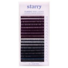 Violett - Blau ombre C 0,07 MIX 8-14mm 0 Starry Wimpern